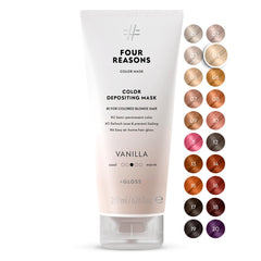 FOUR REASONS front packaging showing product and benefit of instant blonde refresh