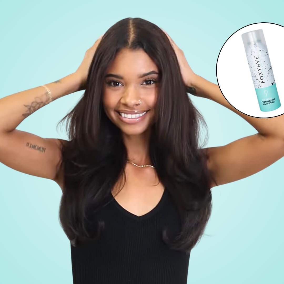 FoxyBae nozzle close-up demonstrating fine mist for even coverage