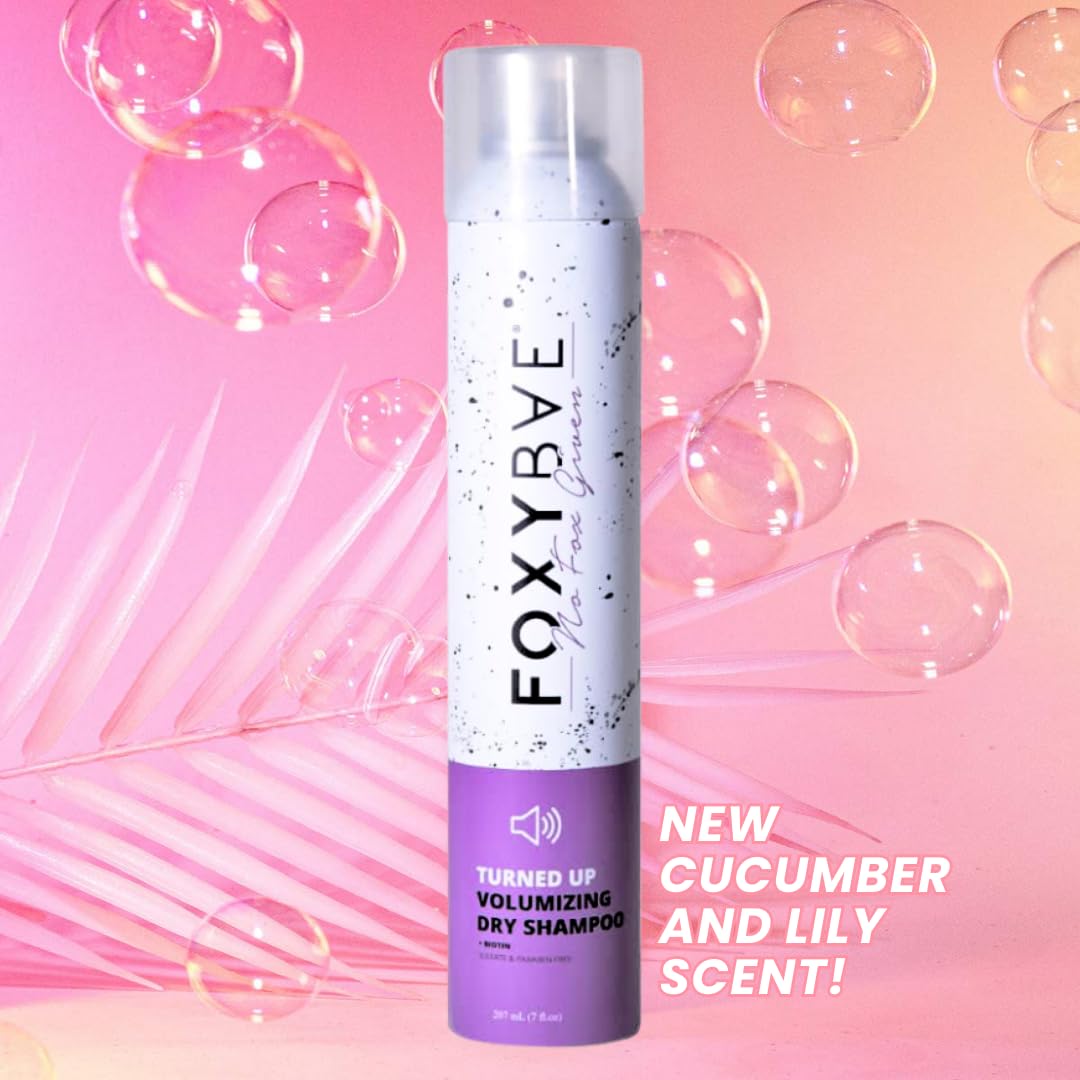 FoxyBae on bathroom counter in lifestyle scene for quick refresh and styling benefit