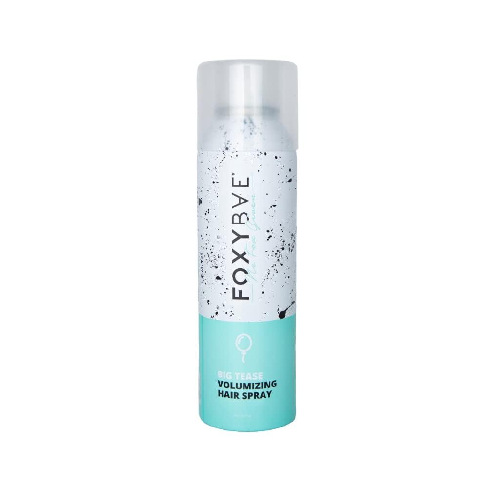 FoxyBae front packaging showing bottle and volume benefit