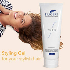 FRAGFRE clear gel texture close-up highlighting smooth spreadability
