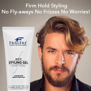 FRAGFRE gel being dispensed in hand showing easy application and control