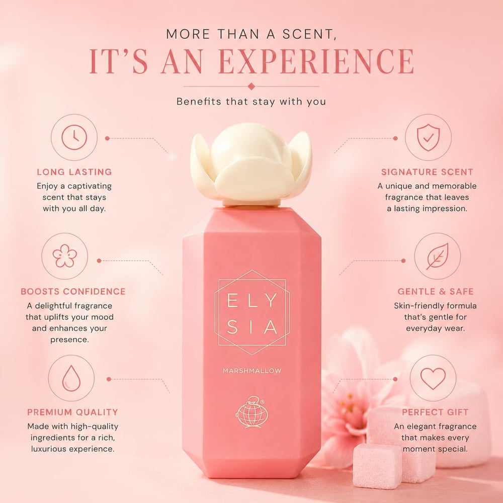 Fragrance World bottle in hand showing 100ml scale and travel practicality