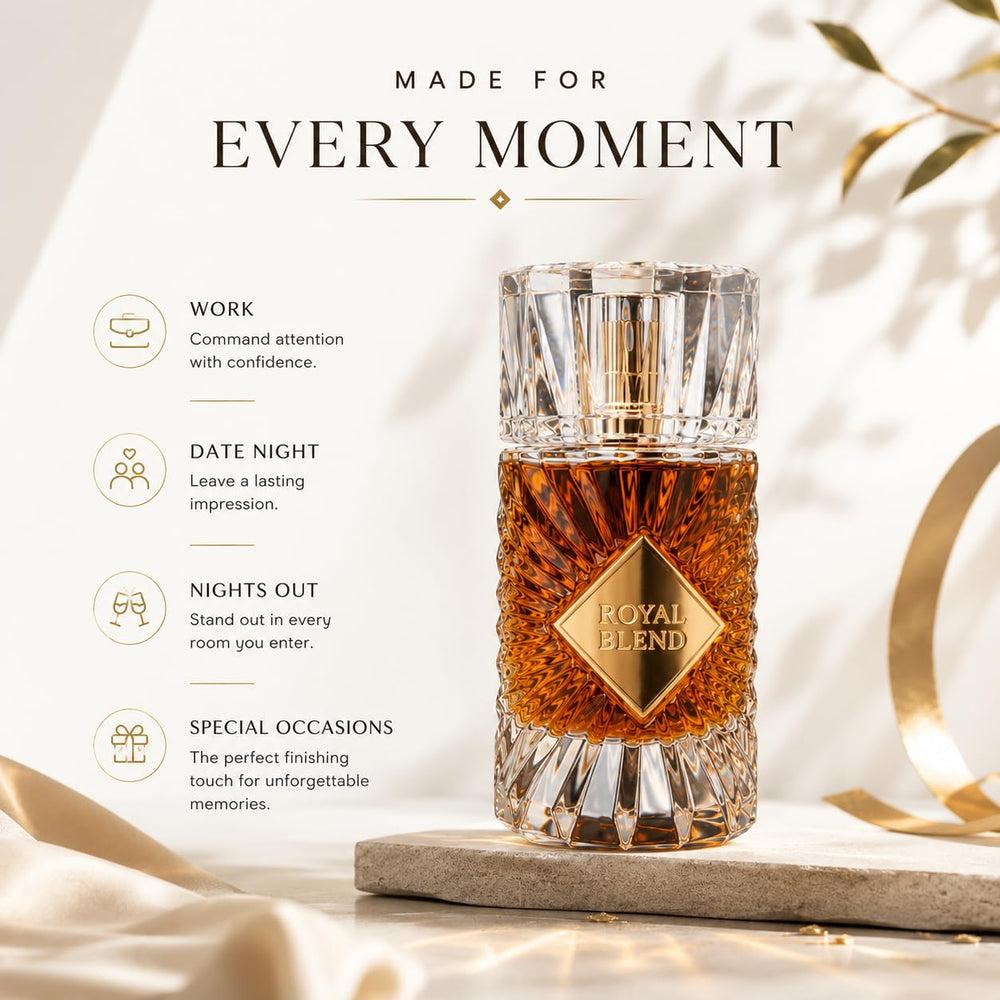 Fragrance World atomizer spray in action conveys fast dispersion and strong projection