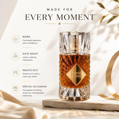 Fragrance World atomizer spray in action conveys fast dispersion and strong projection