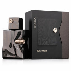 Fragrance World Spectre Ghost front packaging showing elegant bottle and branding benefit: gift-ready presentation