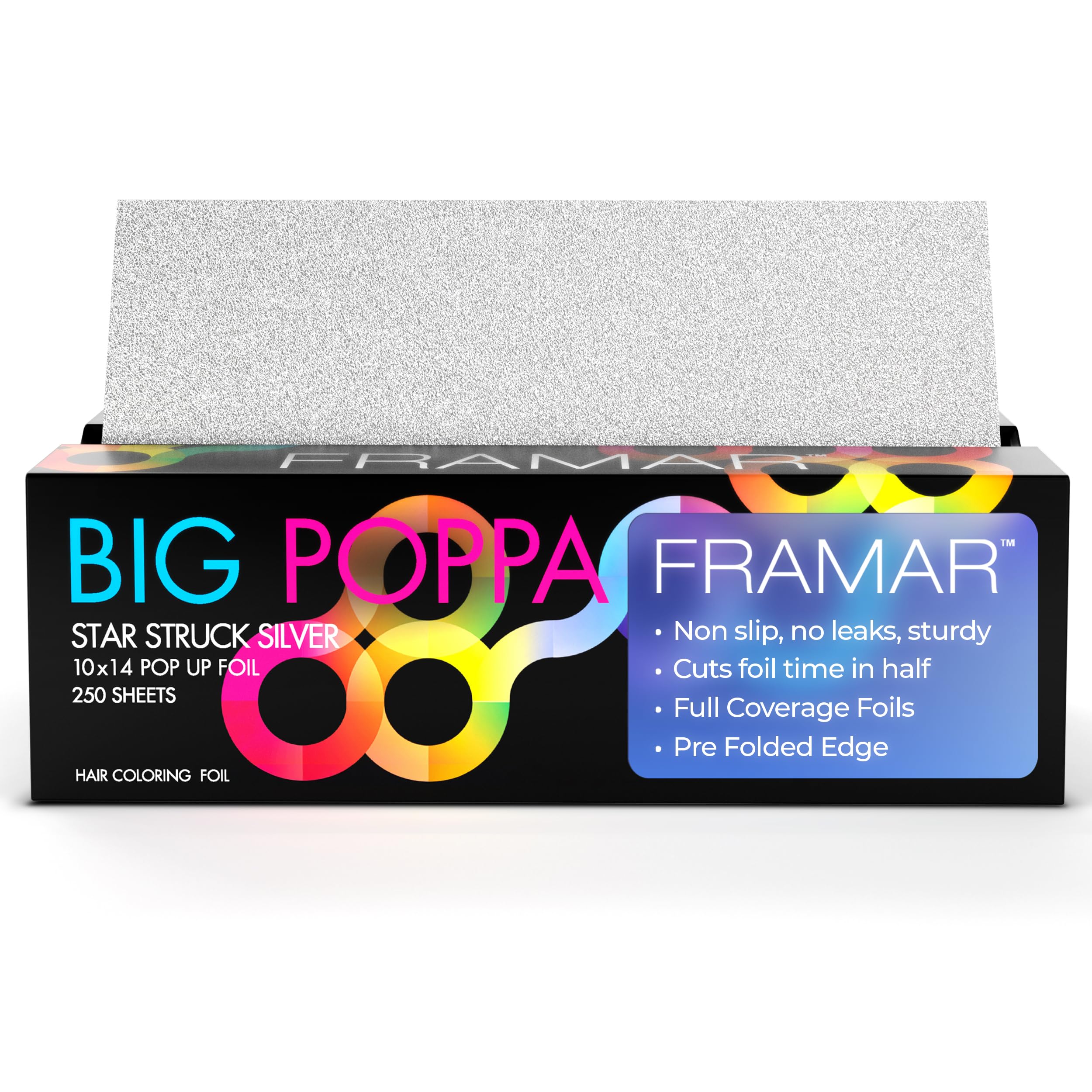 Framar front box showing pop-up dispenser, streamlined grabbing benefit