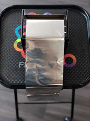 FRAMAR foil being cut at the box blade for custom-length control