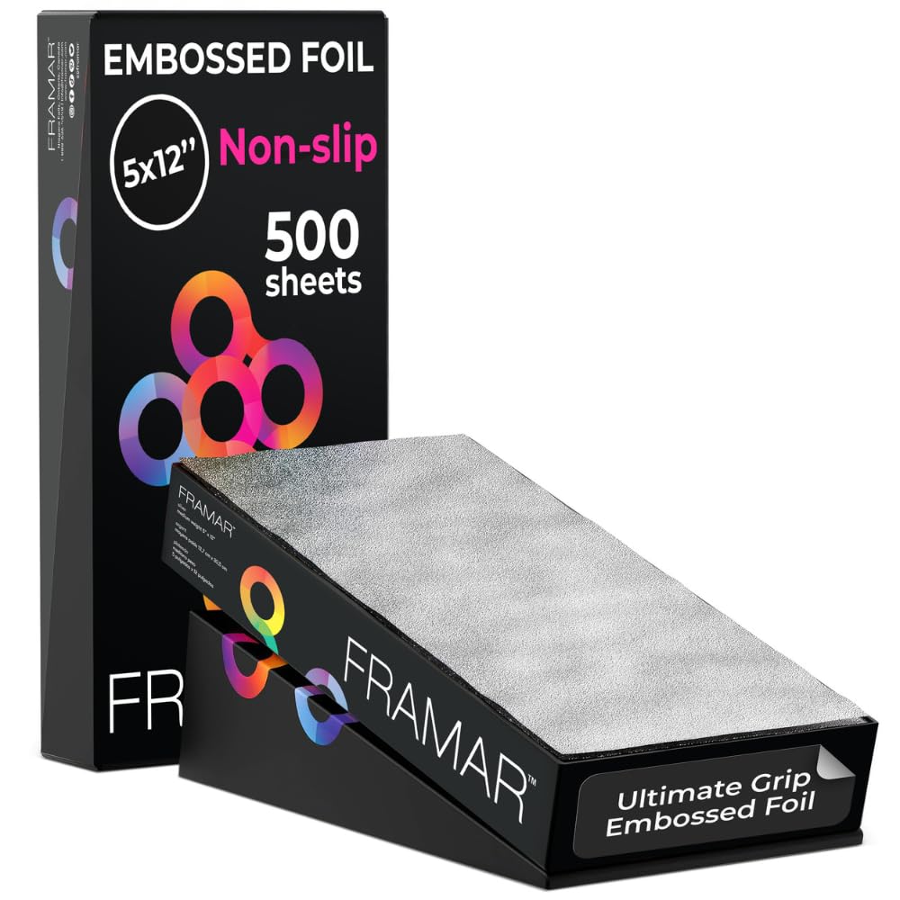 FRAMAR front box view showing foil dispenser and neat packaging benefit