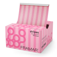FRAMAR front box showing pink stripes for quick identification and stocked supply