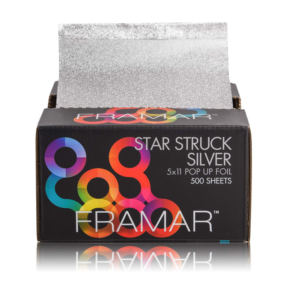 FRAMAR box front showing foil packaging and professional benefit