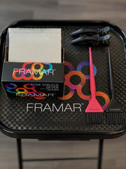 FRAMAR pre-folded edge detail showing quick-use convenience