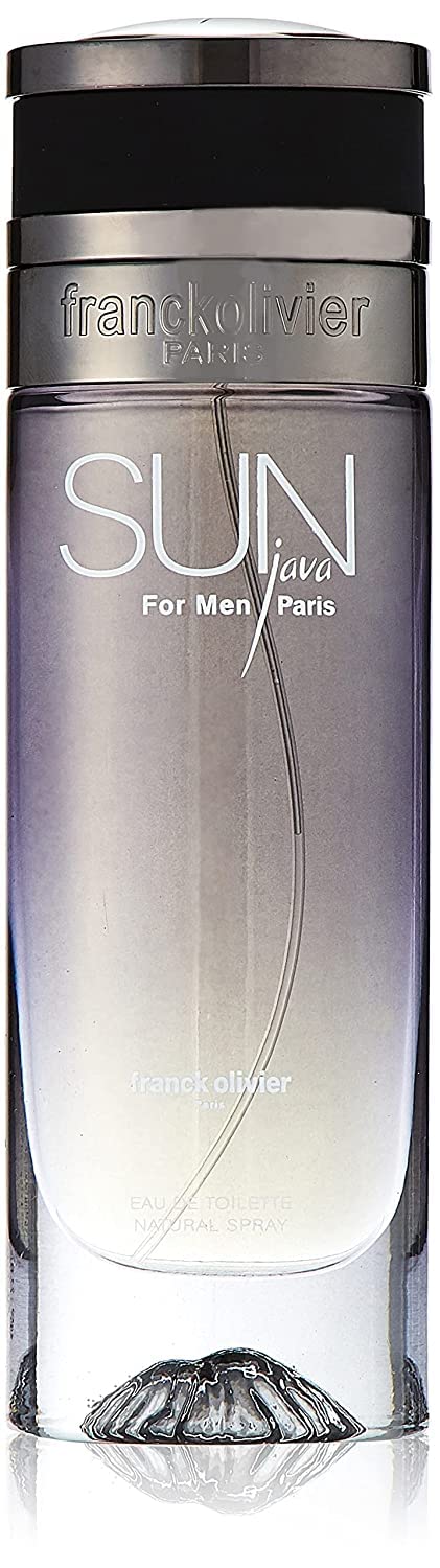 Franck Olivier front bottle view highlighting sleek design and confident presentation