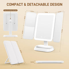 FRANO folded slim travel profile for easy portability