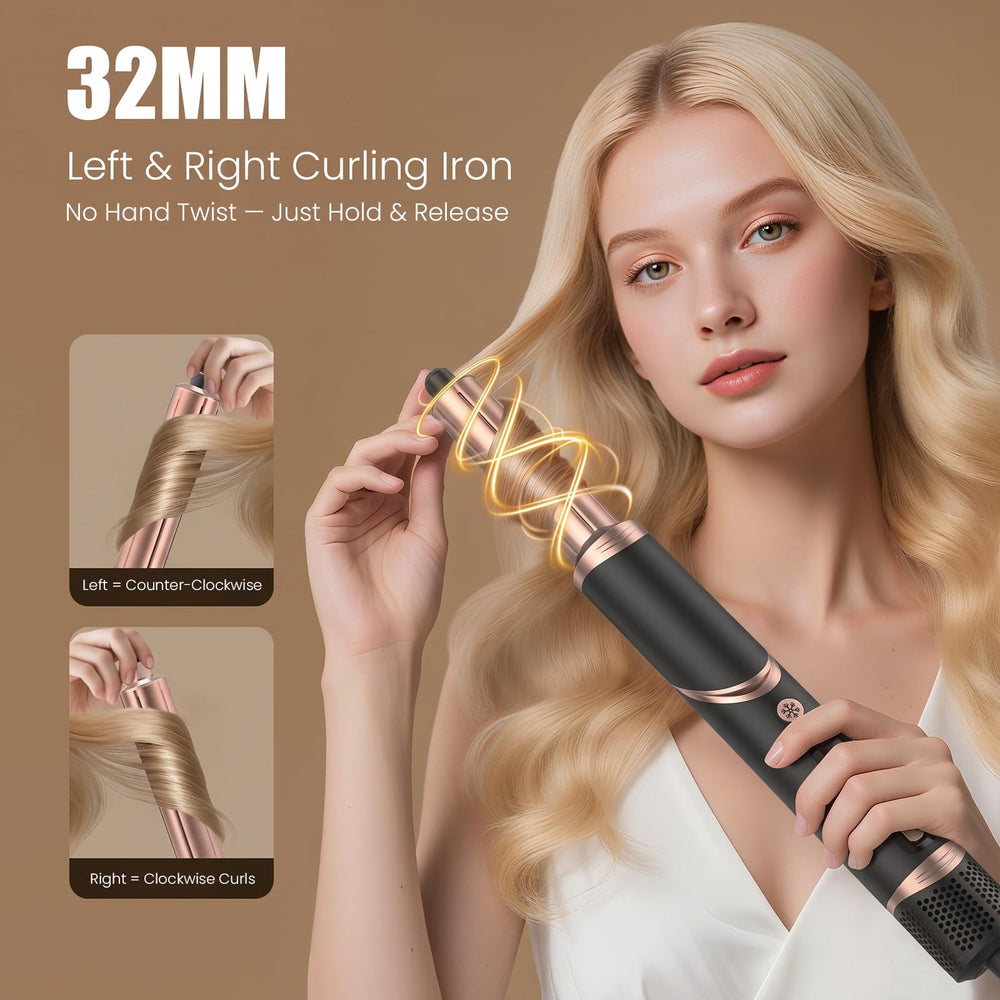 FRANO volumizing brush head creating lift at roots and fuller hair
