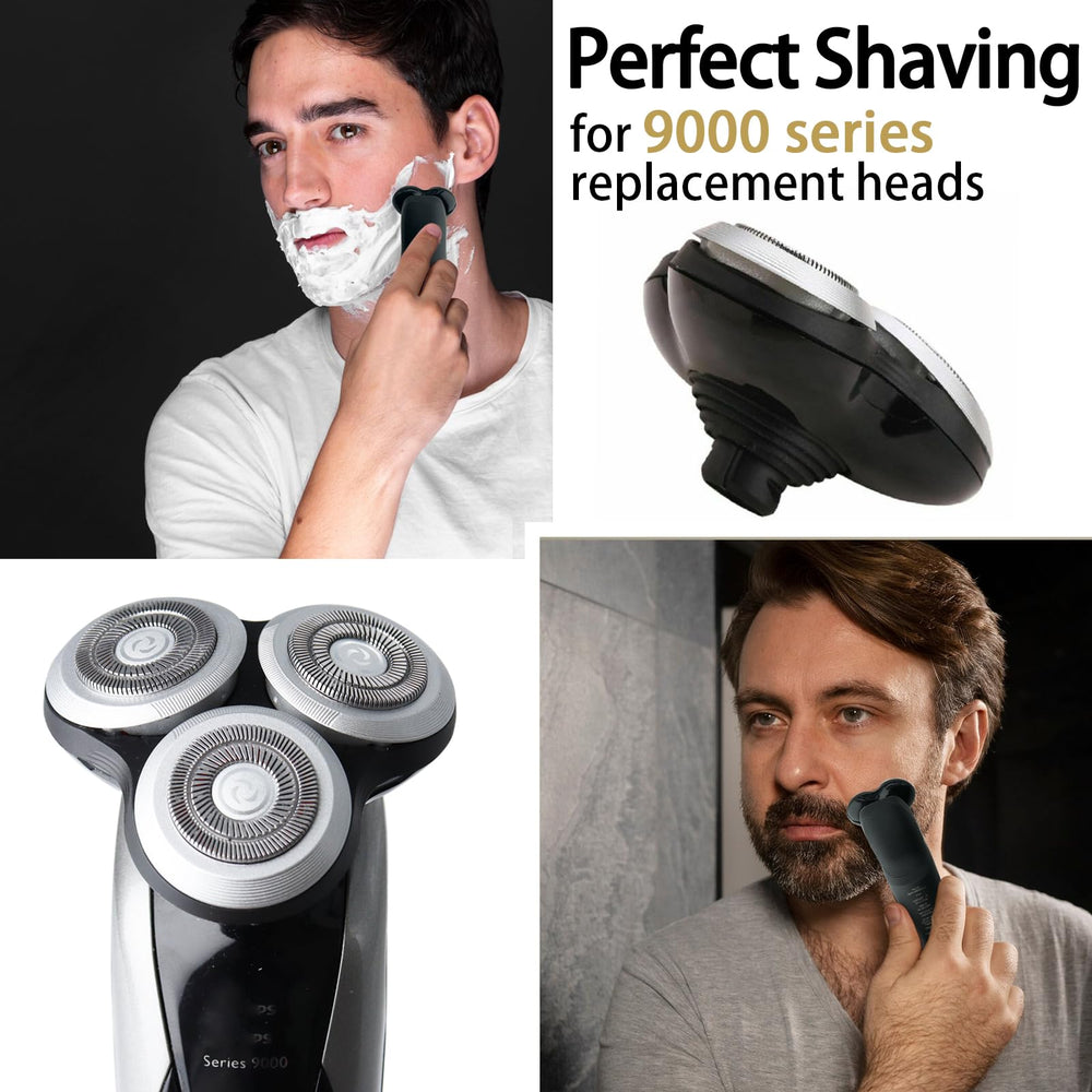 FRASAM SH90 close-up of double-layer blades for smoother shaves