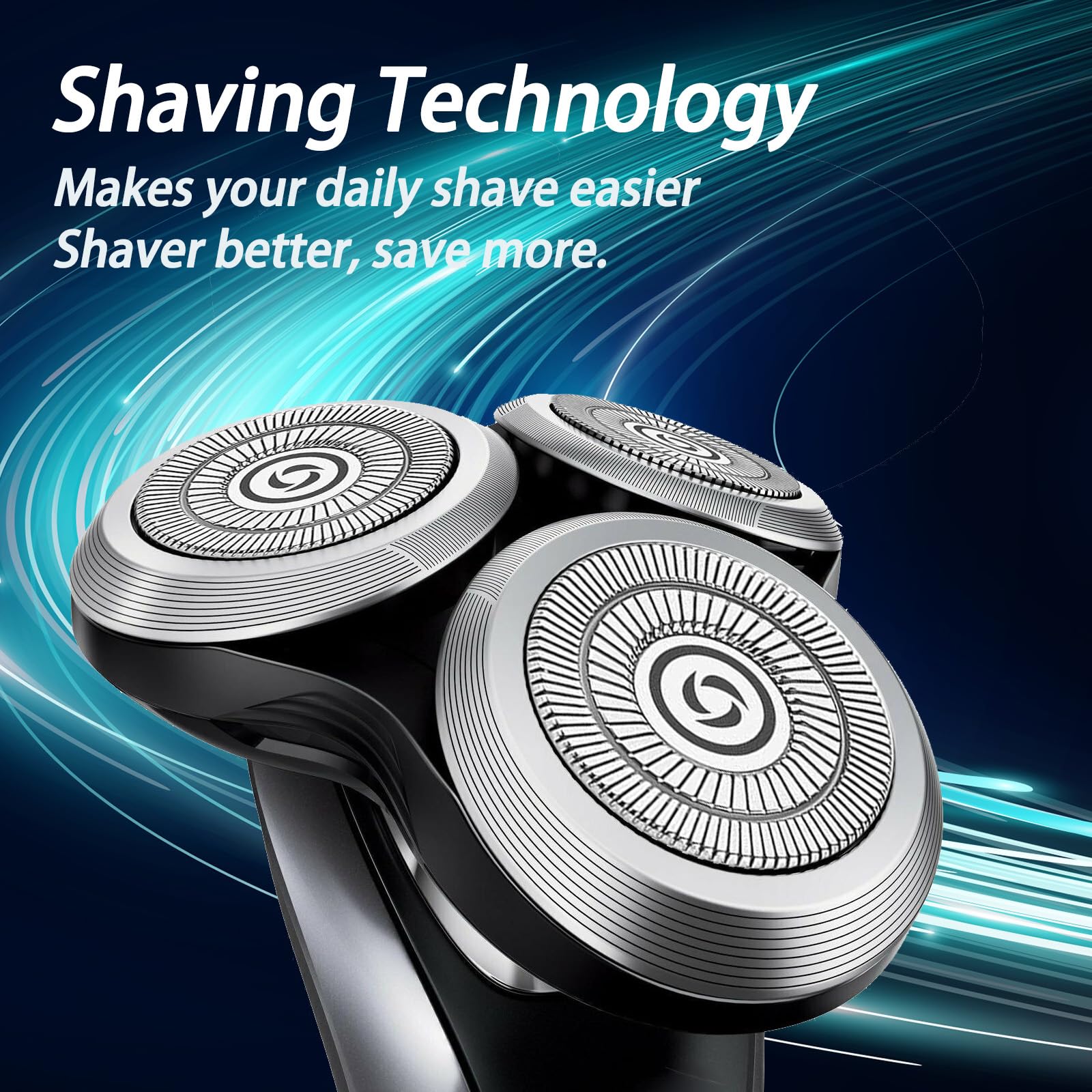 FRASAM SH90 mounted on compatible shaver demonstrating easy install