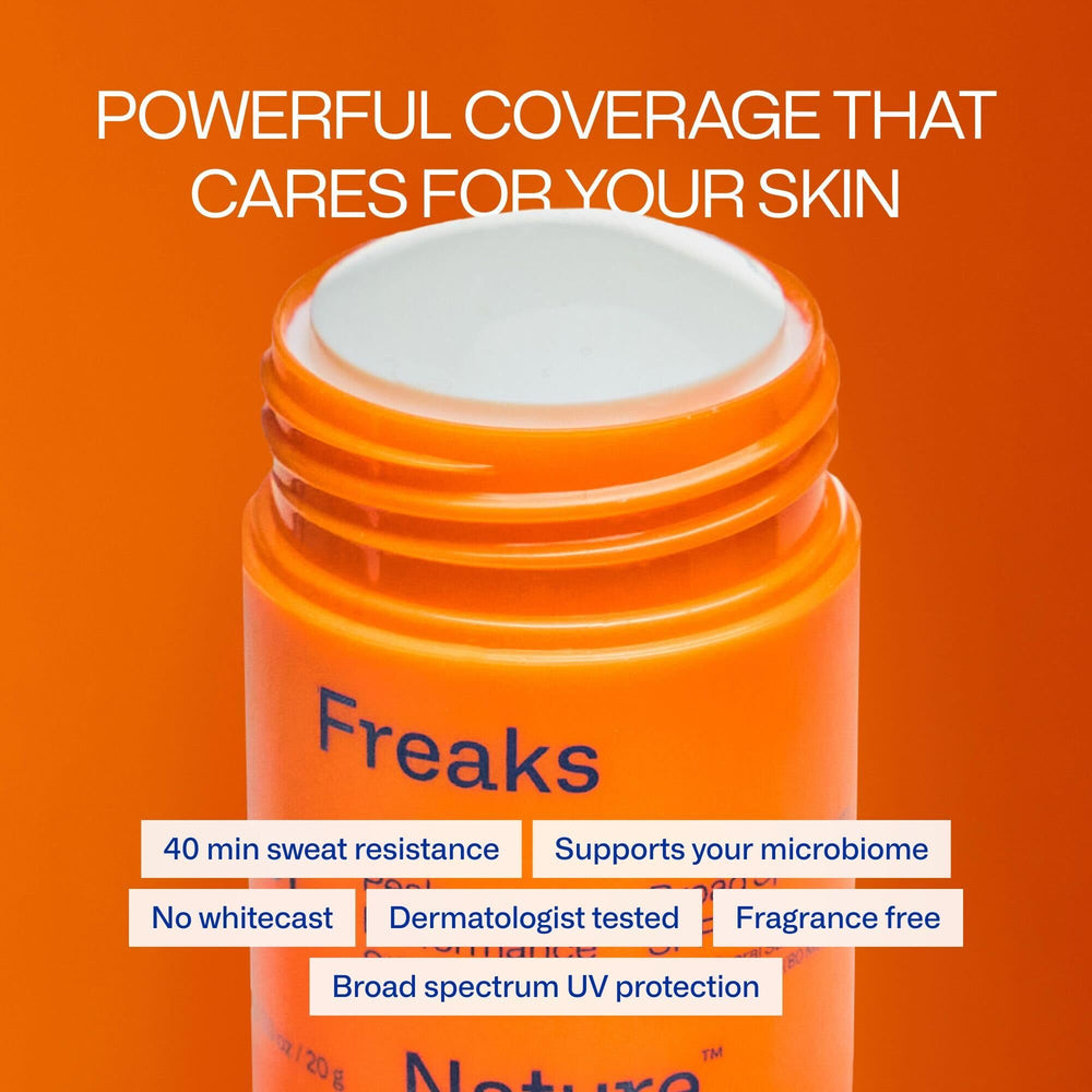 Freaks of Nature texture close-up highlighting smooth glide and minimal white cast