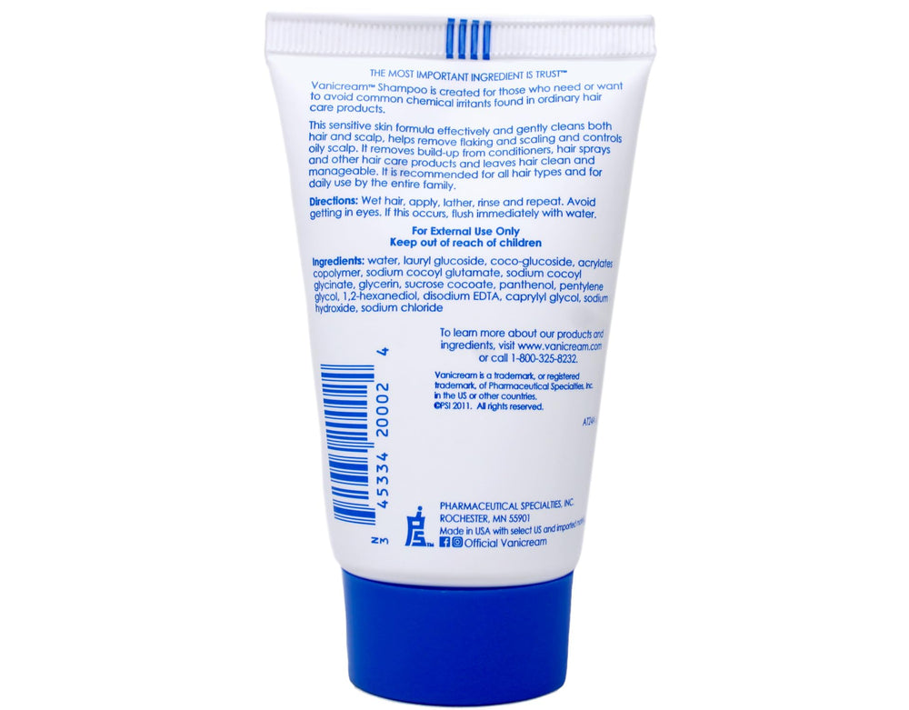 Free & Clear bottle label detail showing ingredient list and sensitive formula benefits
