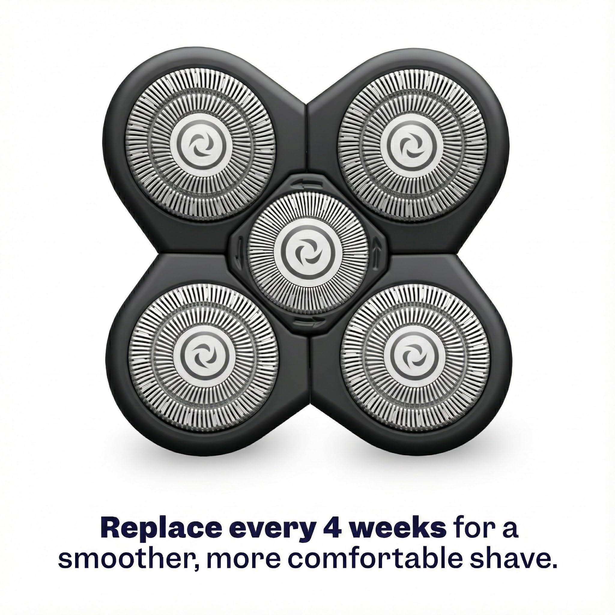Freebird lifestyle shot of man using shaver for a comfortable scalp shave