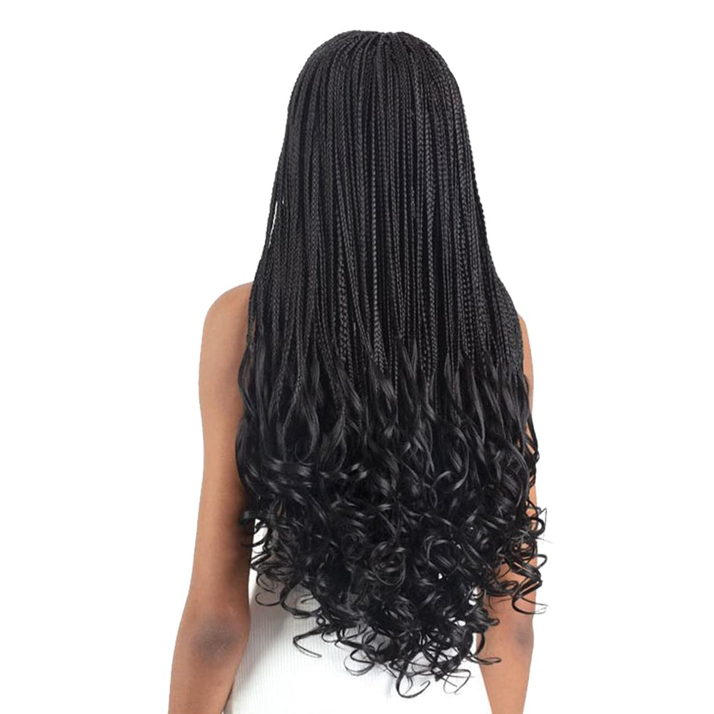 FREETRESS BRAIDS five-pack arranged to show quantity and consistent texture