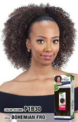 FreeTress Equal close-up of fiber texture showing natural feel benefit