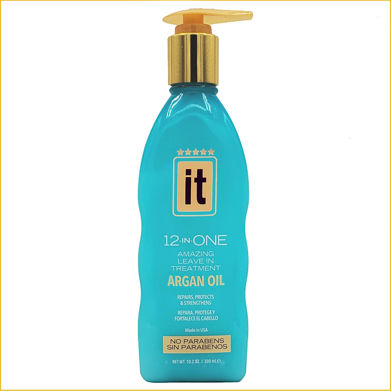 Freeze It front pump bottle showing label and easy dispensing benefit