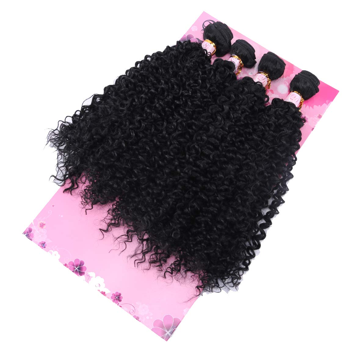 FRELYN heat styling demo with flat iron showing high-temperature resistant fiber benefit