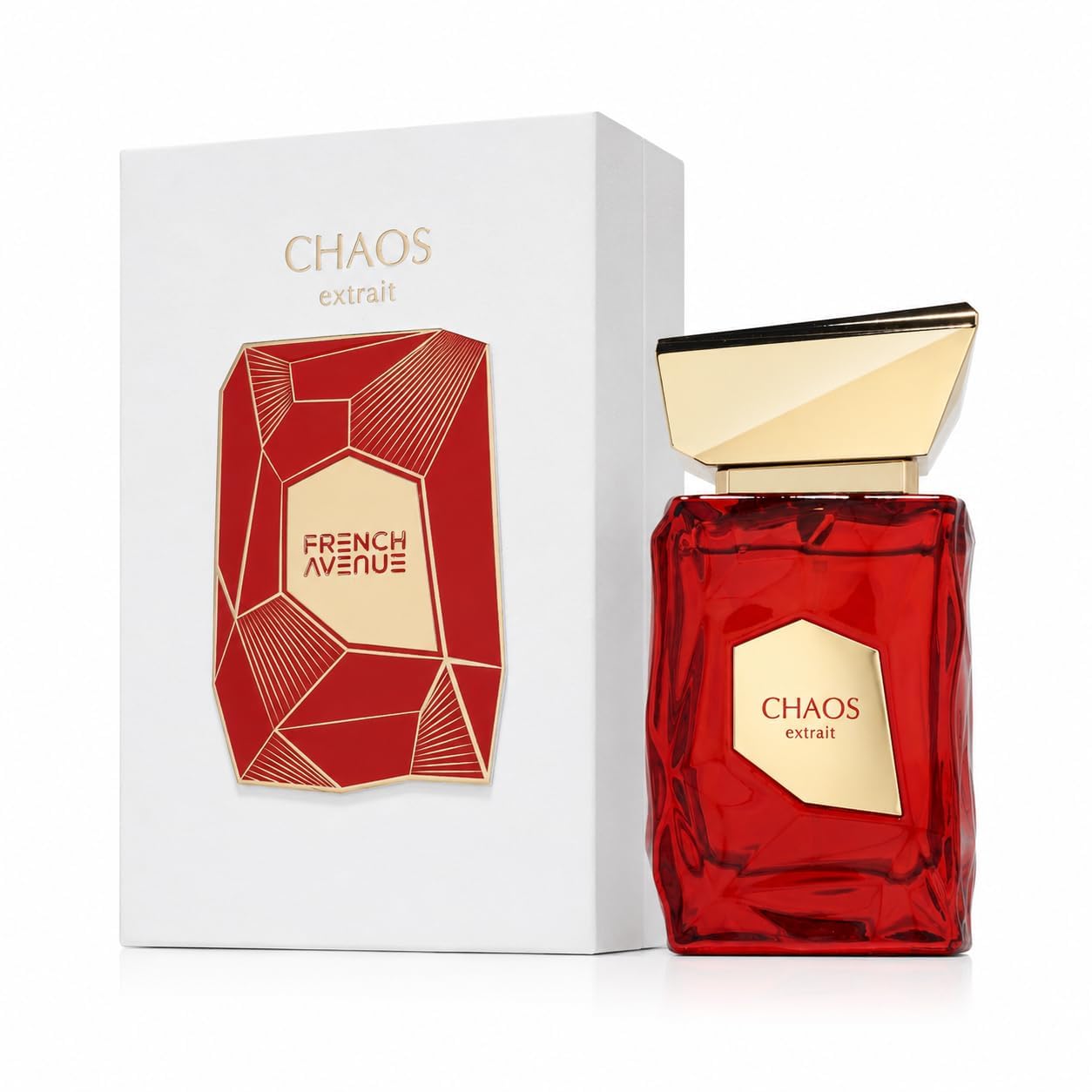 French Avenue Chaos front bottle view showing elegant label and concentrated extract