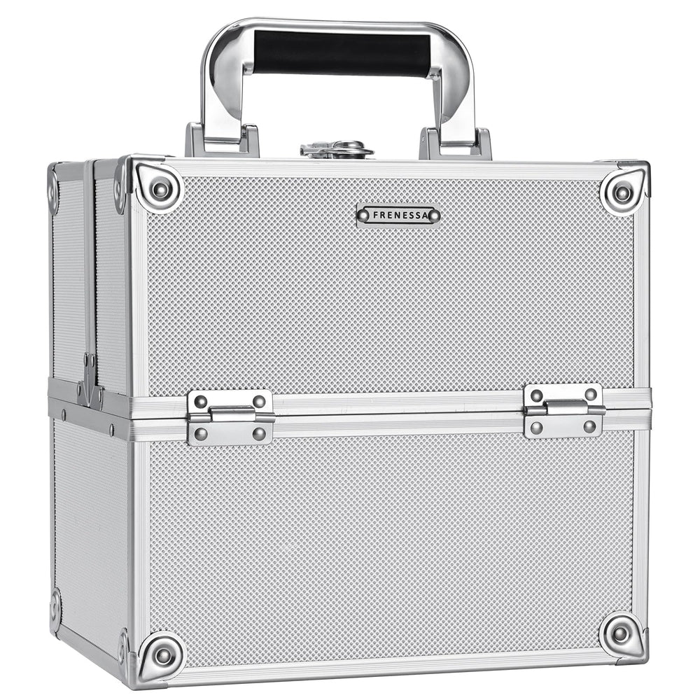 FRENESSA front view bright silver showing sleek organizer and portability benefits
