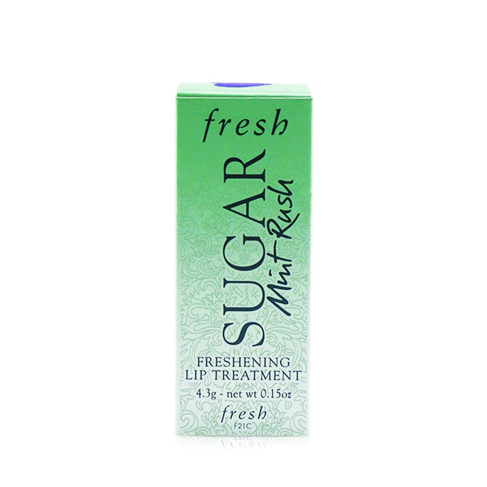 Fresh Sugar Mint Rush in use lifestyle applying minty balm for instant refresh