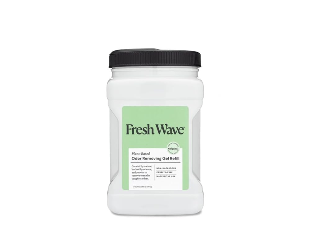 Fresh Wave gel close-up texture demonstrating slow-release crystals for continuous freshness