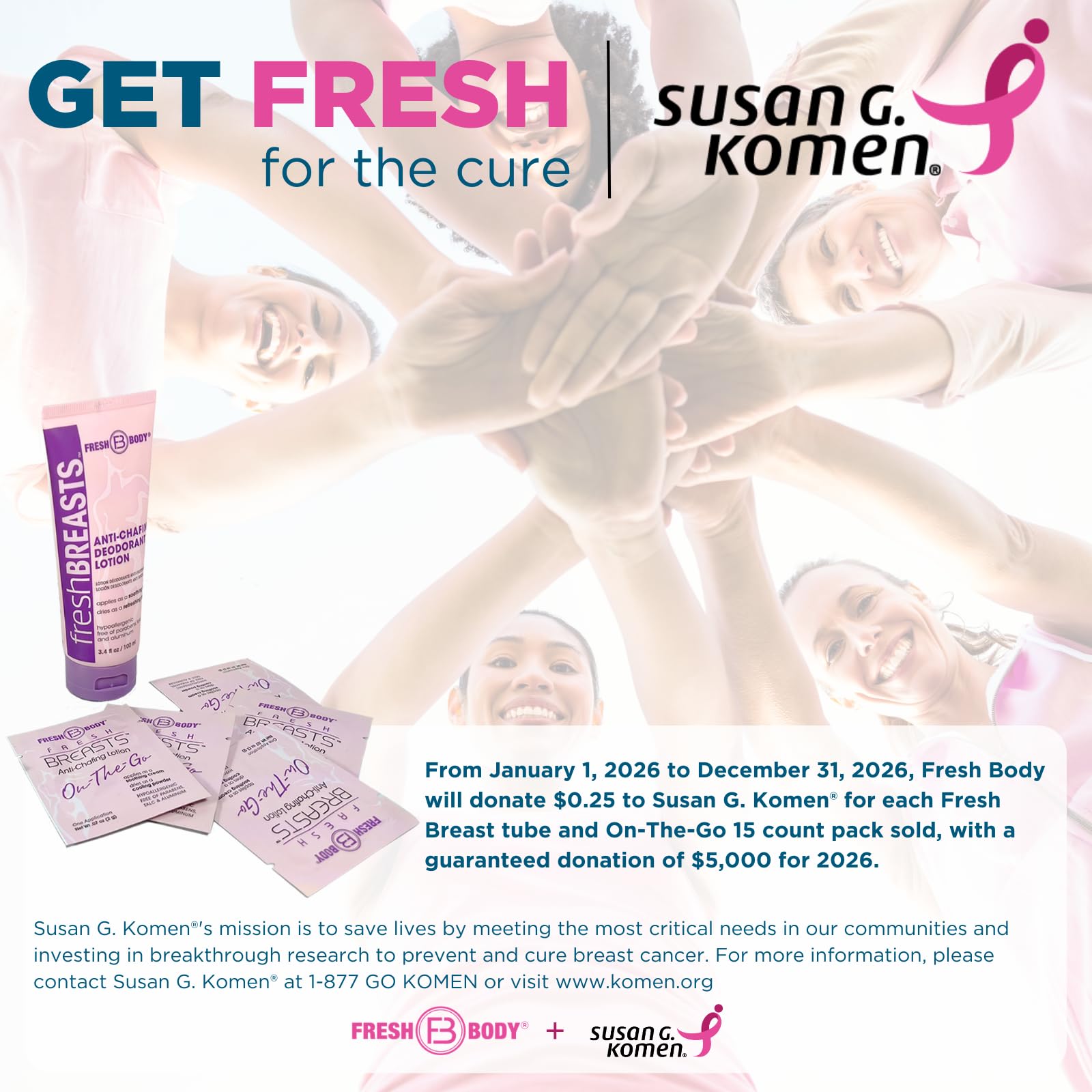 Fresh Body FB bundled products arranged for travel convenience and on-the-go comfort