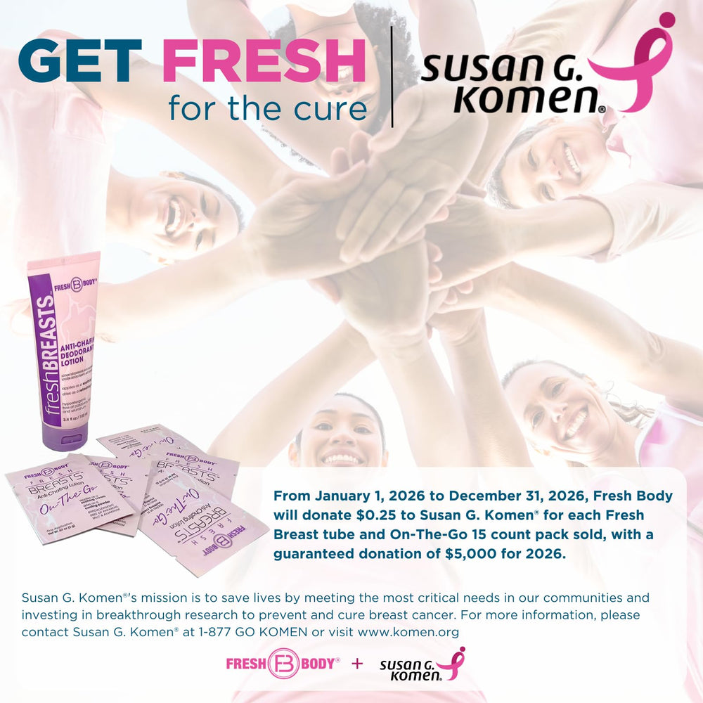 Fresh Body FB bundled products arranged for travel convenience and on-the-go comfort