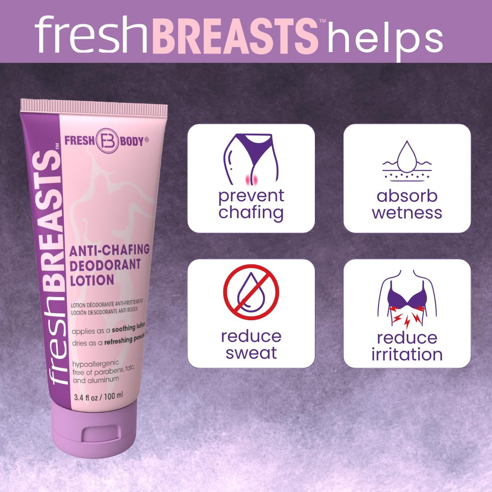 Fresh Body FB Lady Anti-Monkey Butt front can highlighting talc-free friction protection