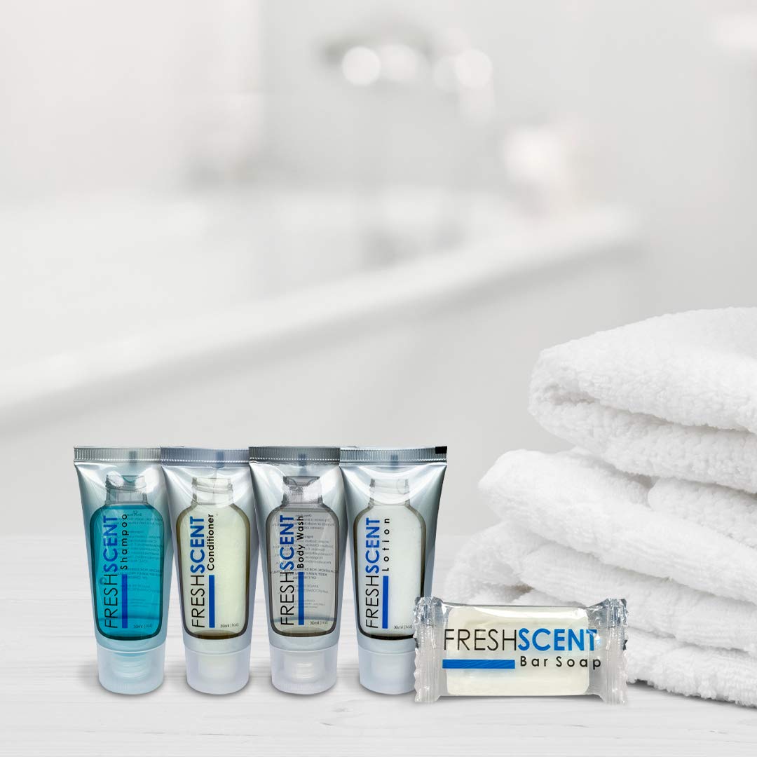 Freshscent donation kit ready with bars showing outreach and donation benefit