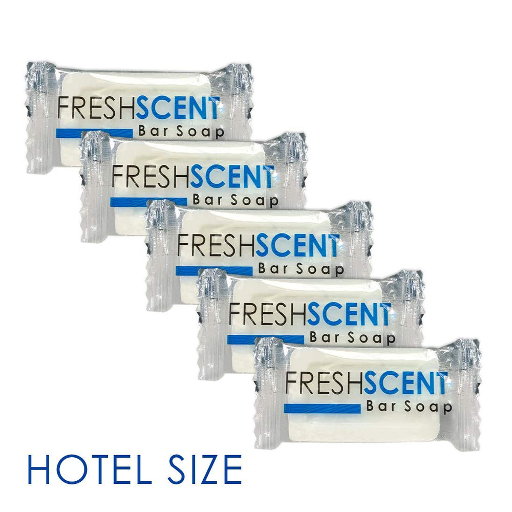 Freshscent single bar individually wrapped emphasizing hygiene benefit
