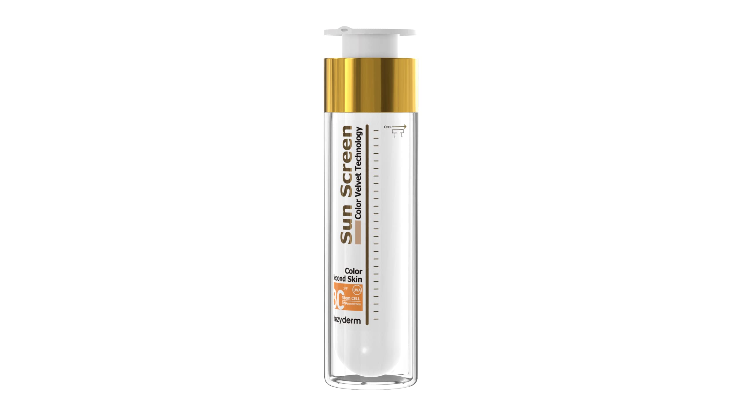 FREZYDERM used as makeup primer showing natural matte finish benefit