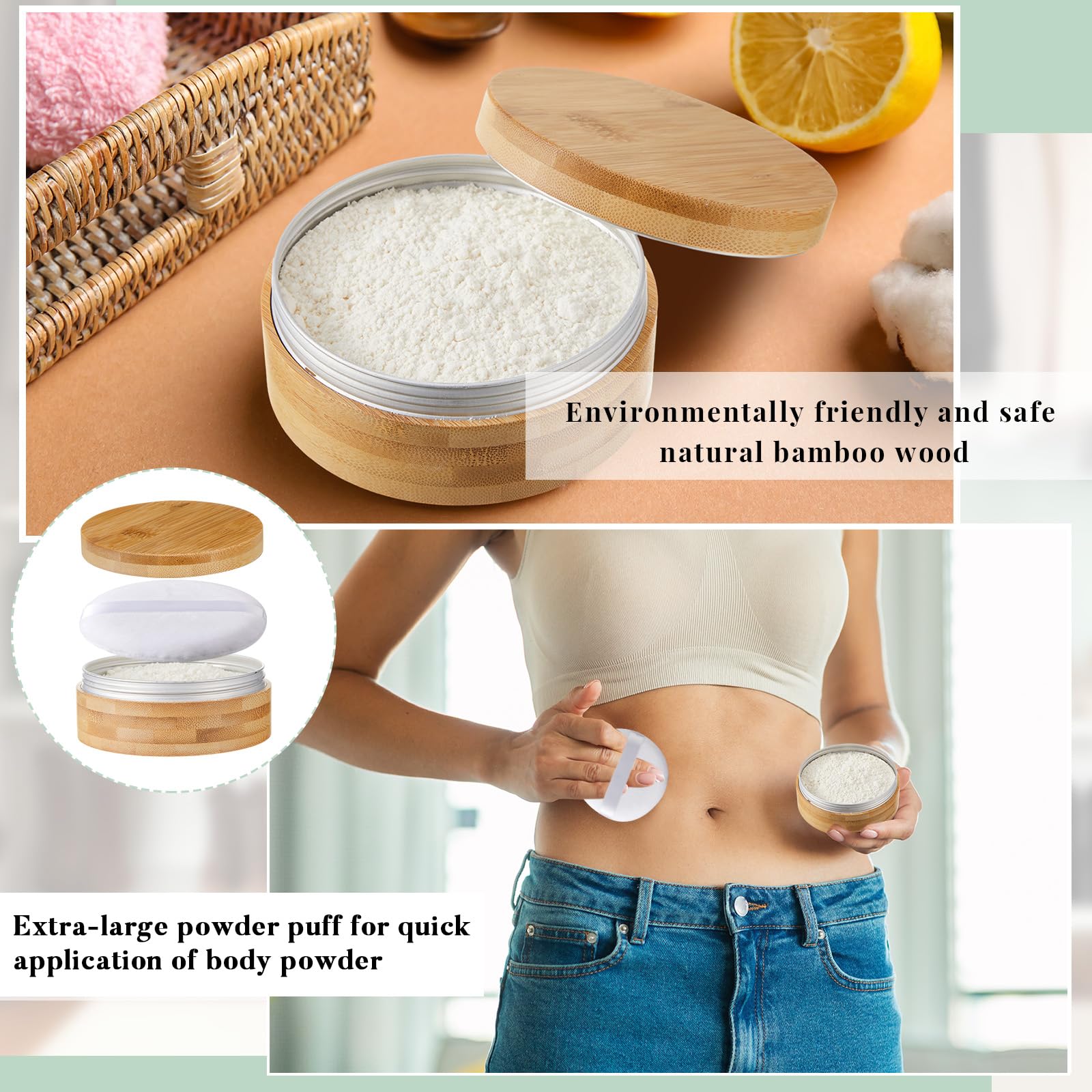 Frienda scale comparison in hand showing 300 ml capacity and travel-friendly size