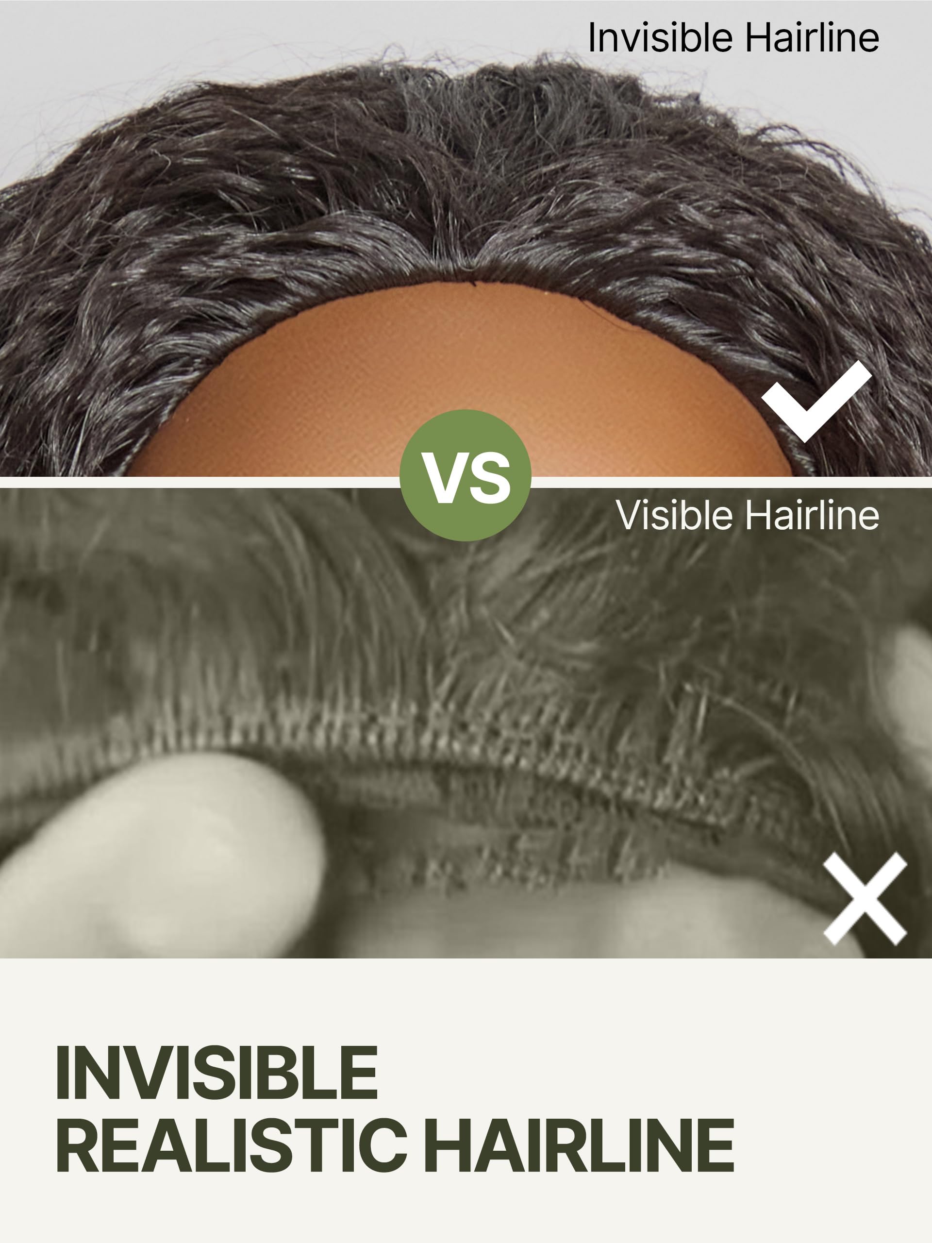 Frodio natural scalp edge blending with hairline for invisible finish