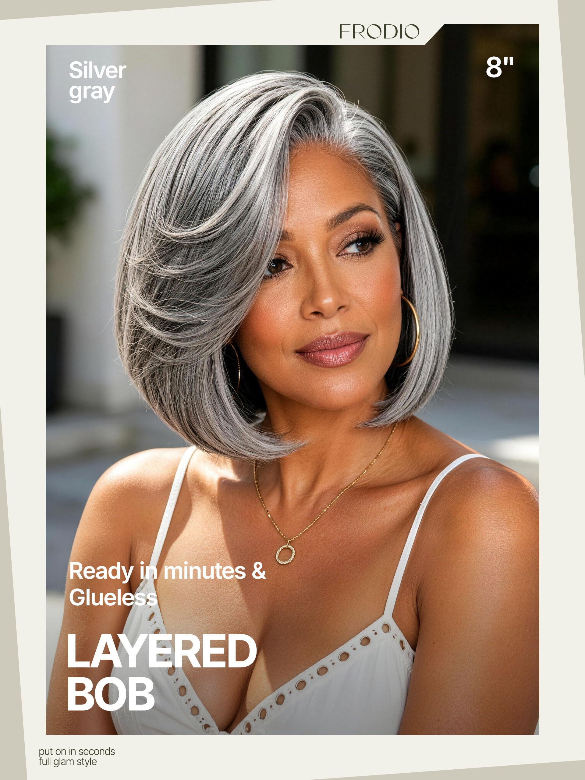 Frodio side profile highlighting curtain bangs and face-framing benefit