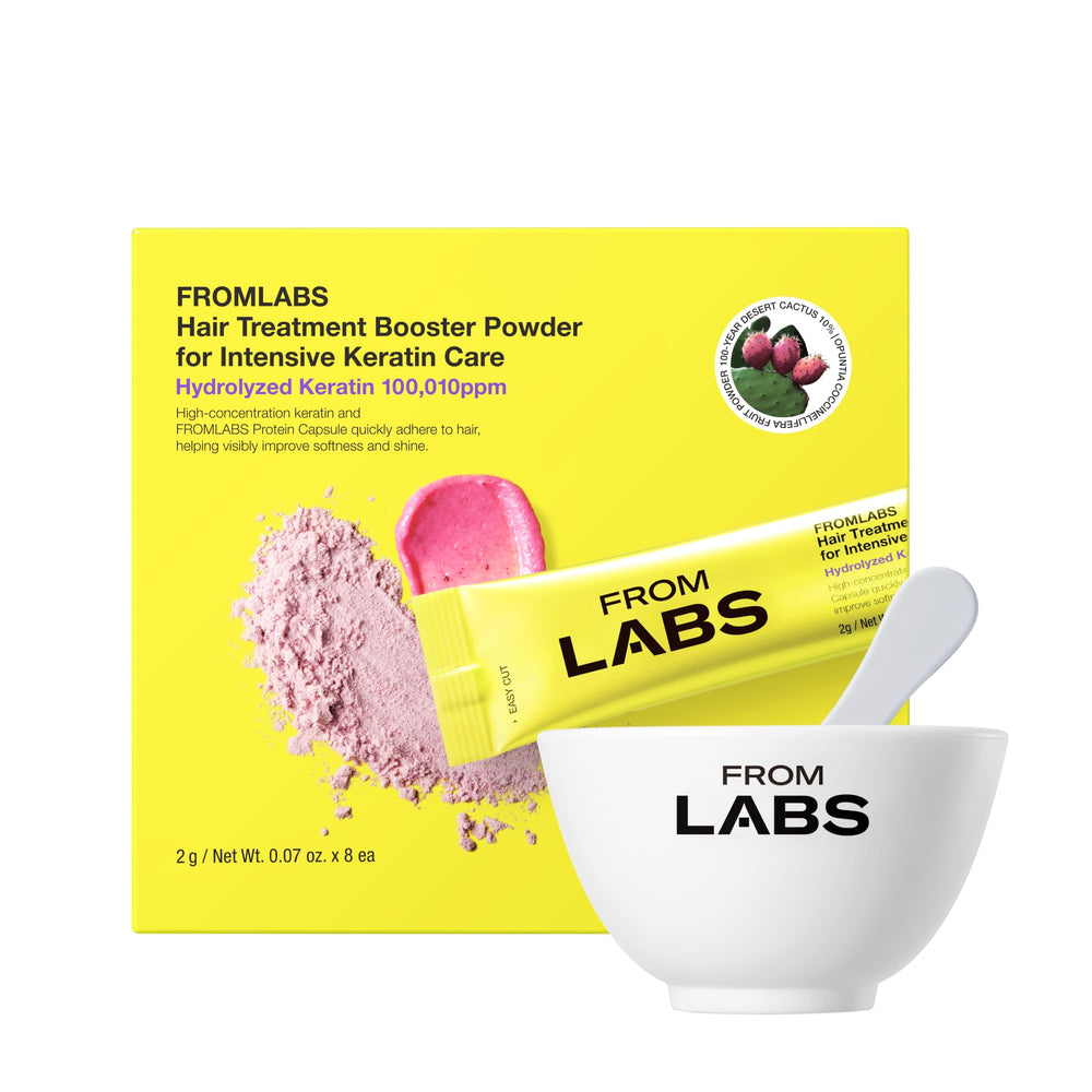 FROMLABS front packaging showing booster powder and benefits