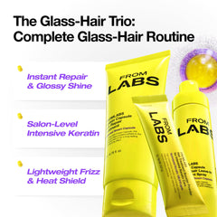 FROMLABS keratin repair powder packet open ready to boost treatments