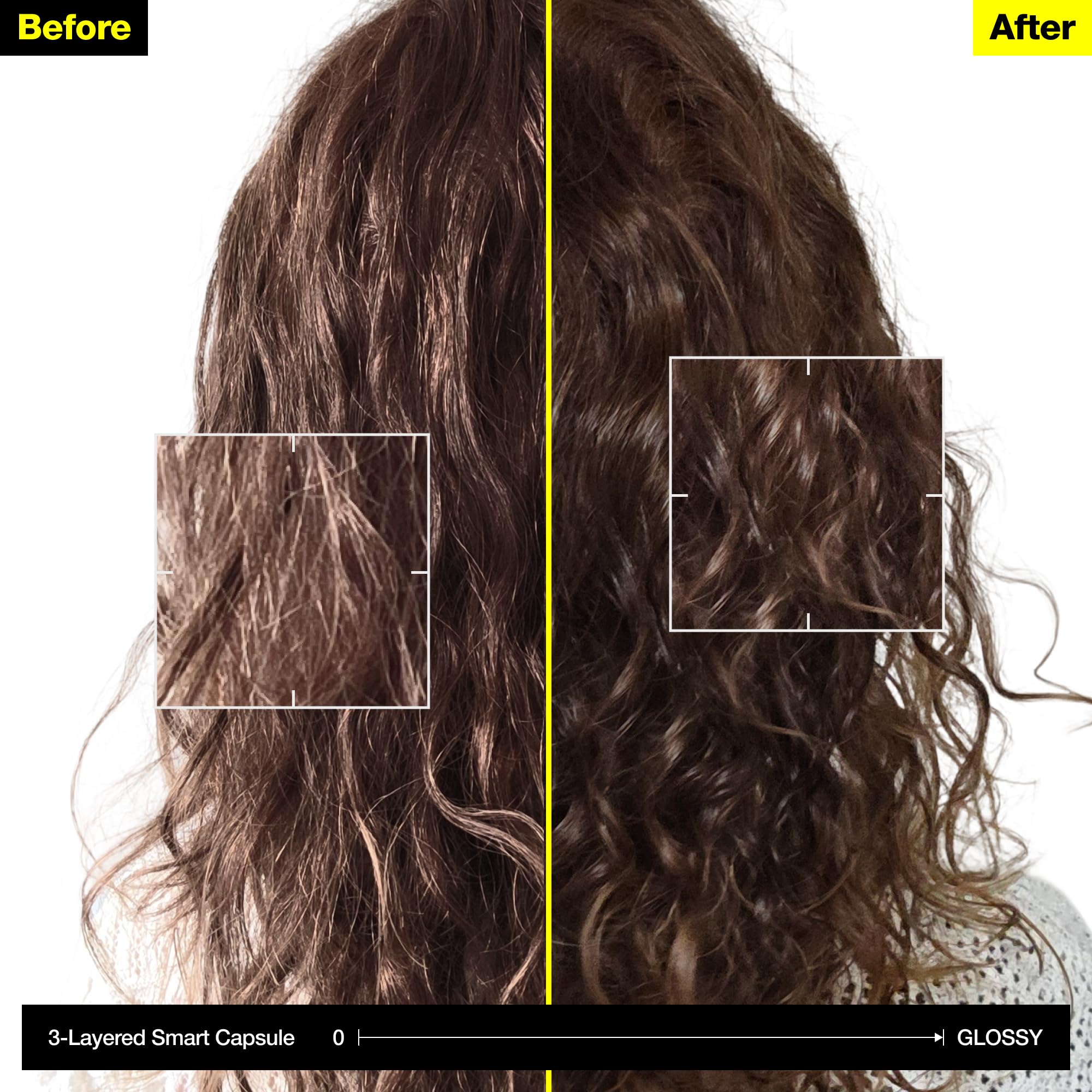 FROMLABS keratin repair powder on spoon ready to mix for intensive strengthening