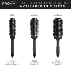 Fromm Elite cushioned quilted handle showing secure grip and comfort benefit