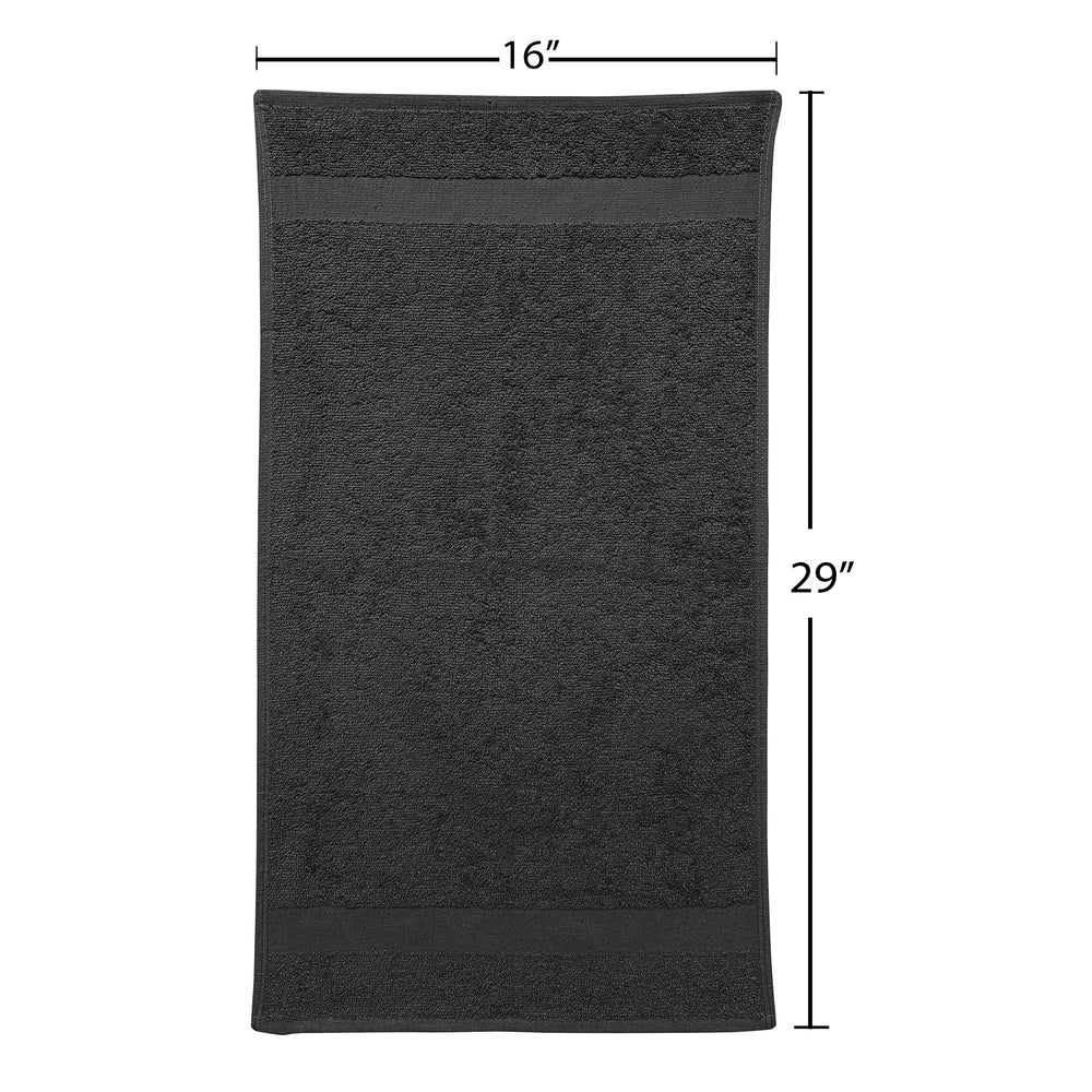 Fromm towel draped over salon chair showing 16x29 inch scale and practical size