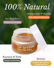 FRØYA key botanicals arrangement featuring sea buckthorn and pomegranate benefits