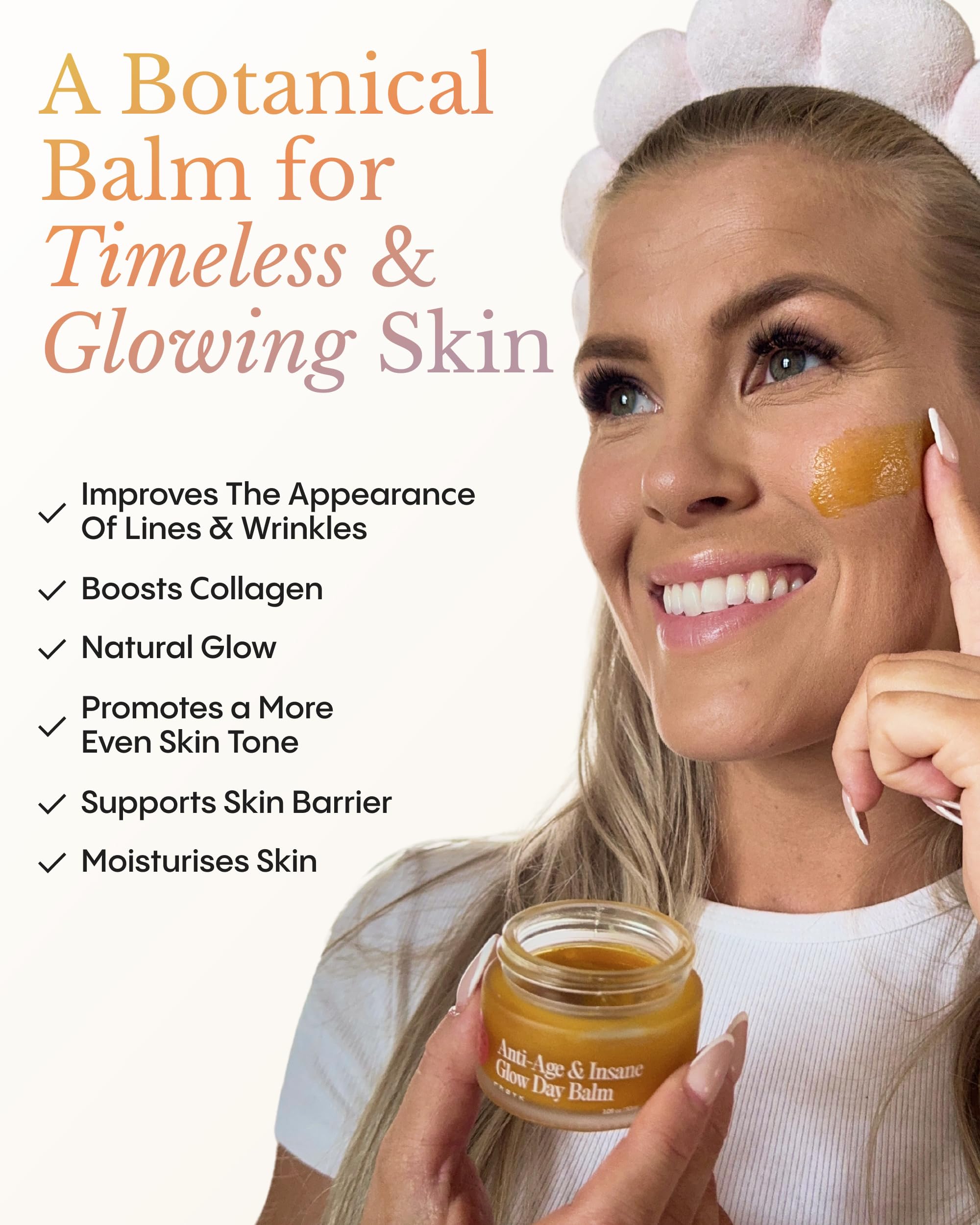 FRØYA creamy balm texture close-up highlighting smooth, nourishing finish