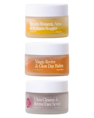 FRØYA front packaging of the three-step acne set showing clear branding and benefits