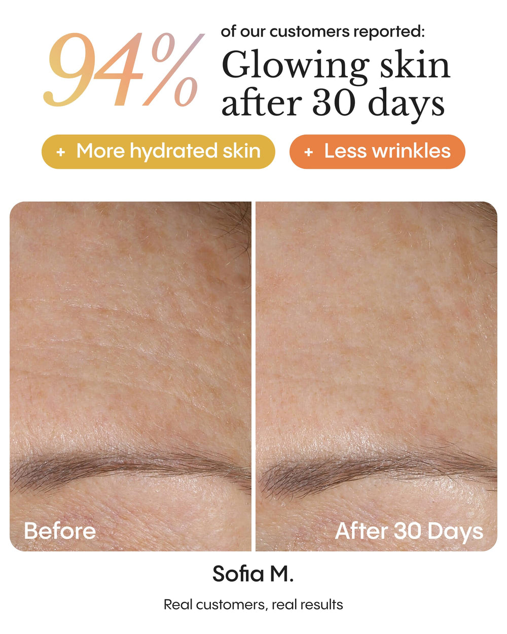 FRØYA balm under foundation demonstrating smooth makeup layering benefit
